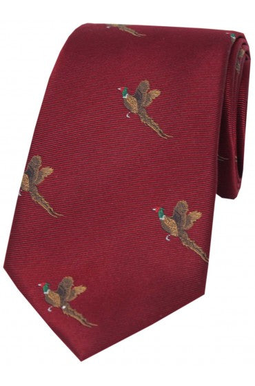 The Shooting Tie: Flying Pheasants on Wine