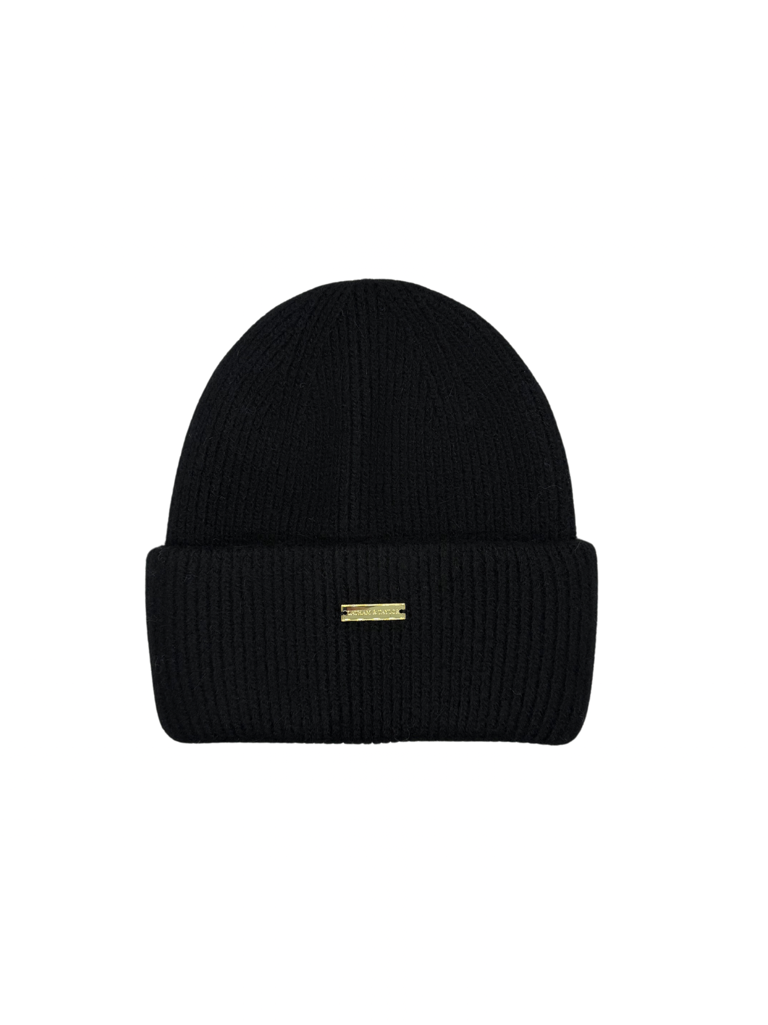 Angora wool L&T beanie hat