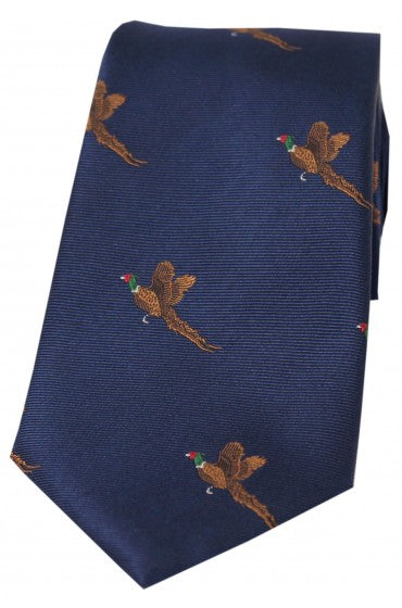 The Shooting Tie: Flying Pheasants on Navy