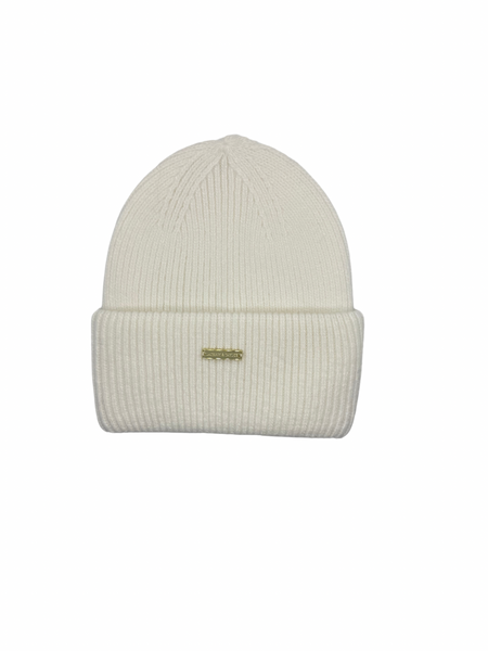 Angora wool L&T beanie hat