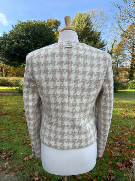Edgeworth Houndstooth Jacket - Camel