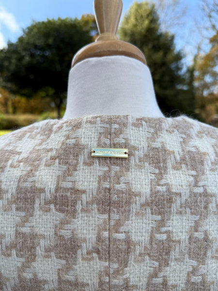 Edgeworth Houndstooth Jacket - Camel