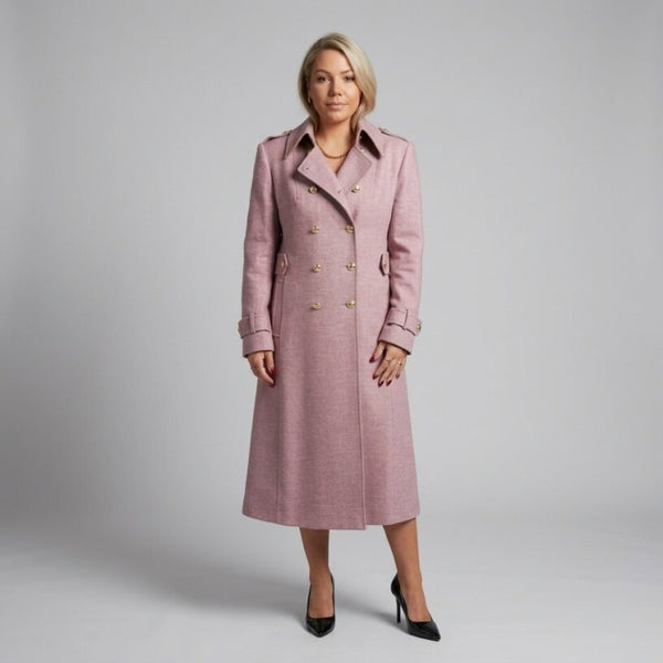Pendleton Pink Double Breasted Coat
