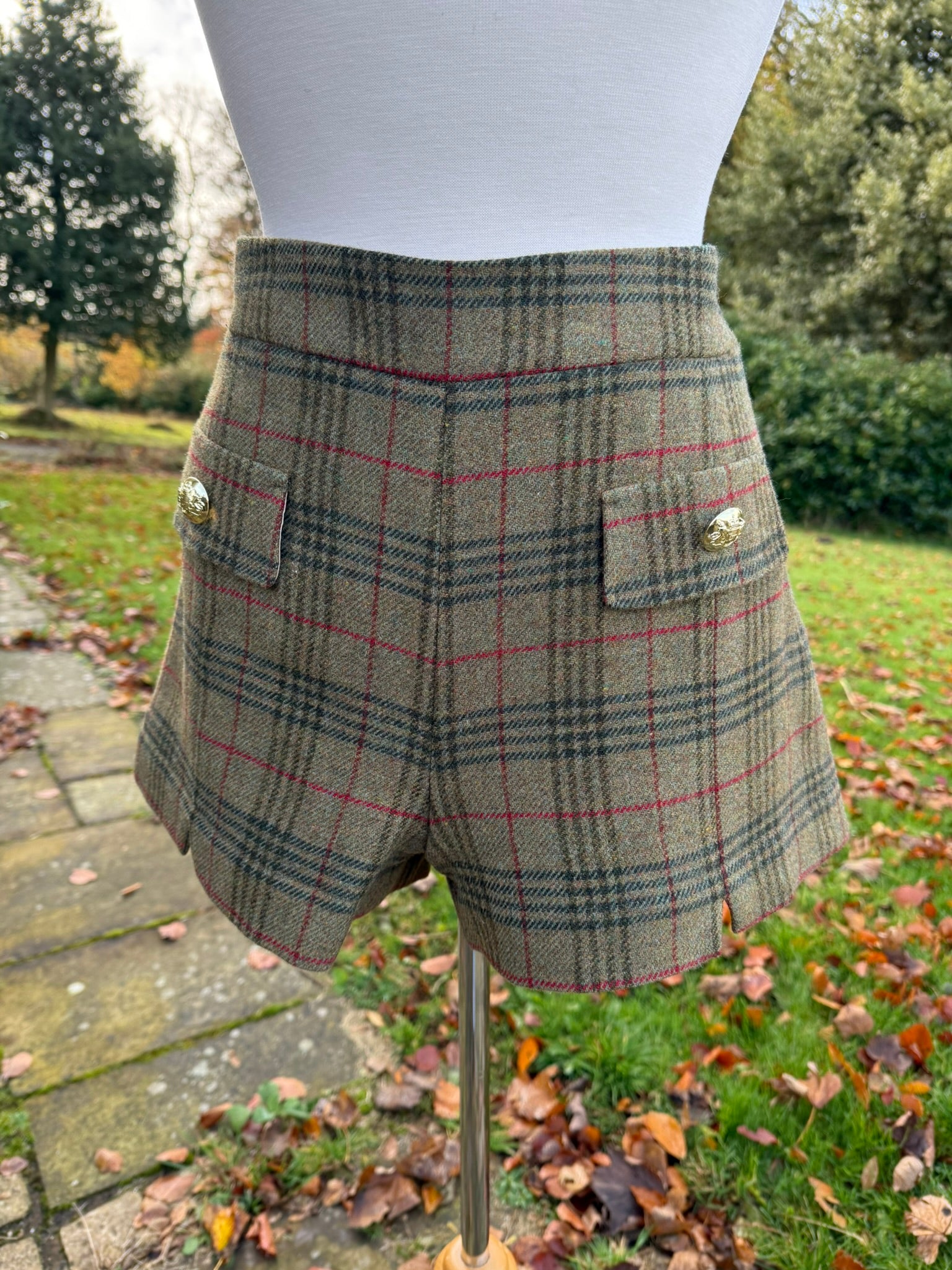 Tweed Shorts - Lupton