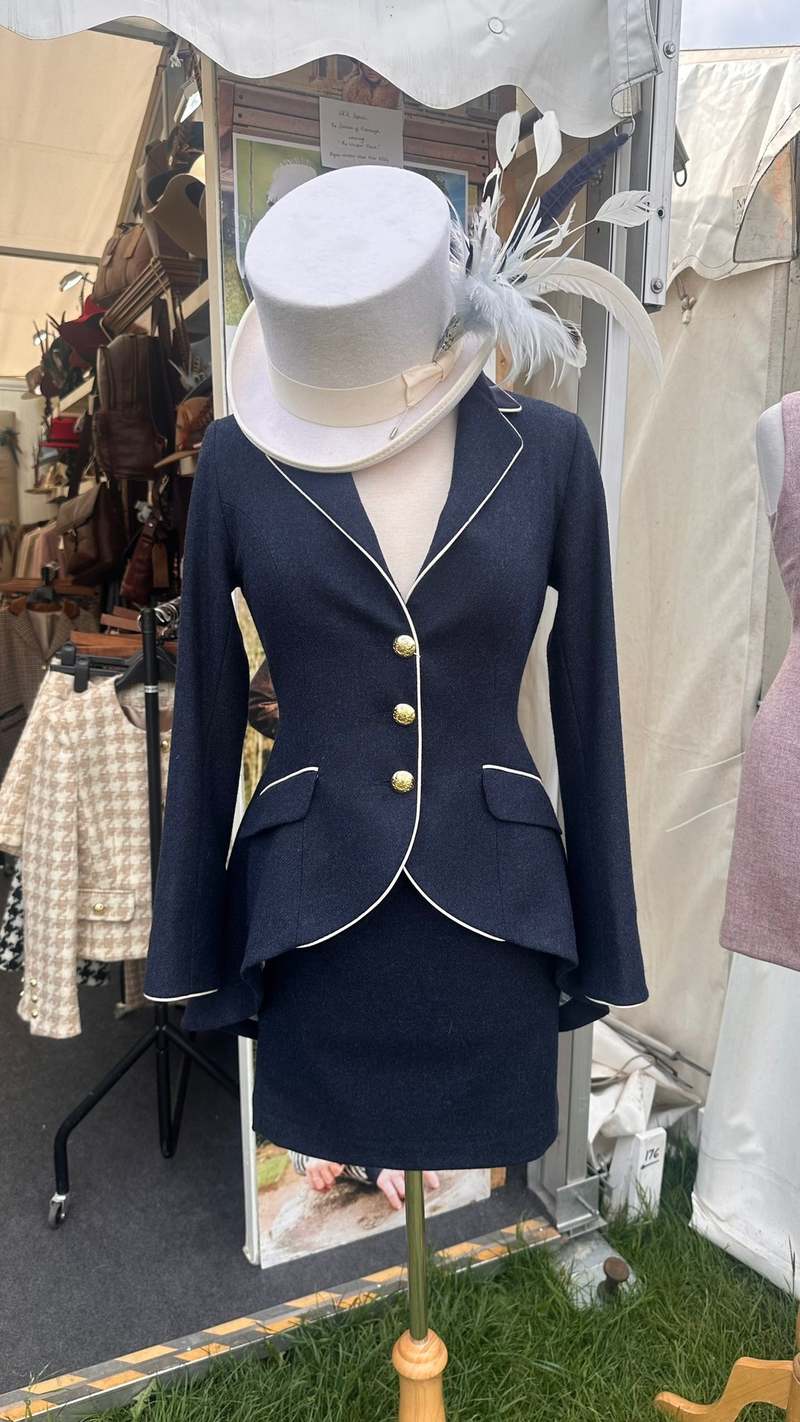 Ladies Carriage Jacket - Navy