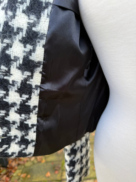 Edgeworth Houndstooth Jacket - Black
