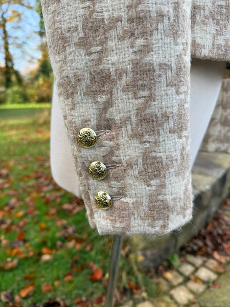 Edgeworth Houndstooth Jacket - Camel