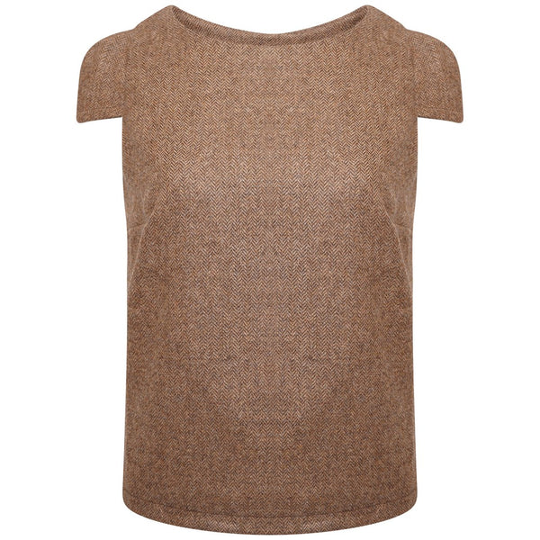 Harris Rae Tibberton Top - Bay Herringbone