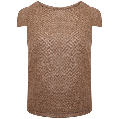Harris Rae Tibberton Top - Bay Herringbone