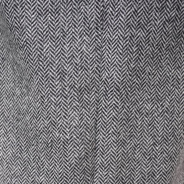 Harris Rae Tibberton Top - Black and White Herringbone