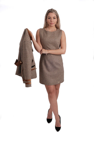 Tweed Mini Dress - Sawley