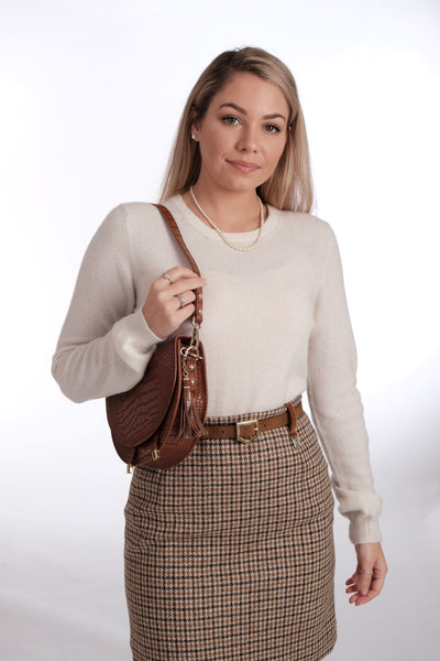 Tweed Mini-Skirt - Sawley