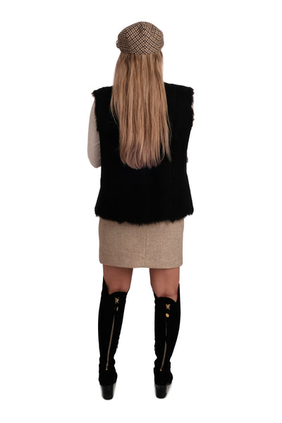 The Toscana Gilet - Dark Mocha