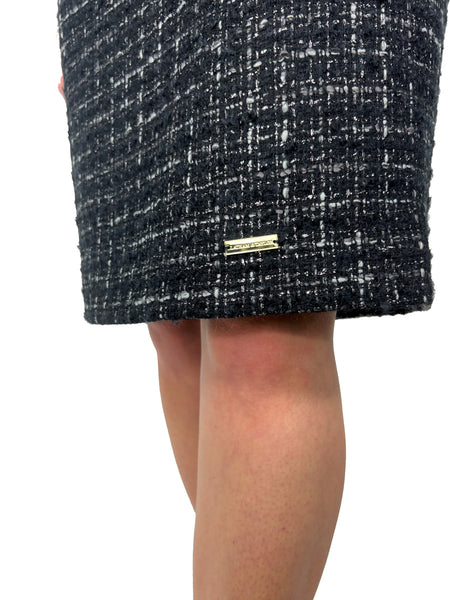Classic Boucle Dress - Black