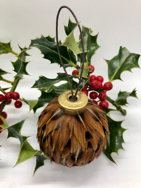 The Festive Feather Bauble