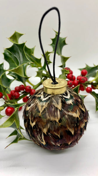 The Festive Feather Bauble