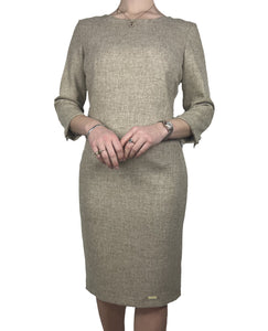 Tweed Classic 3/4 Sleeve Dress - Ingleton