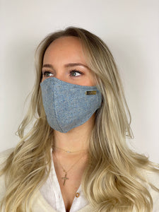 Tweed Face Mask - Arley