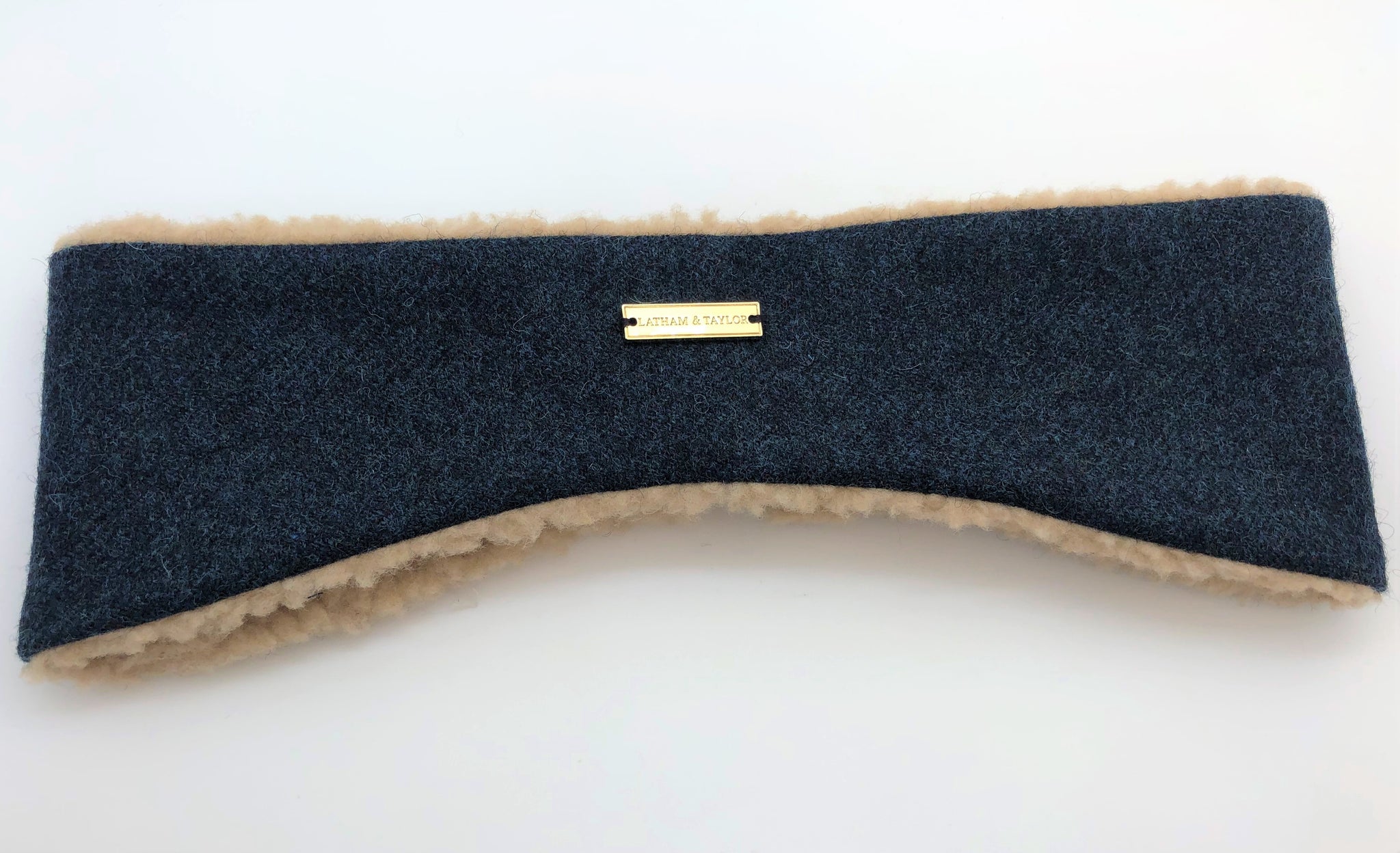 Tweed Headwarmer - Midnight