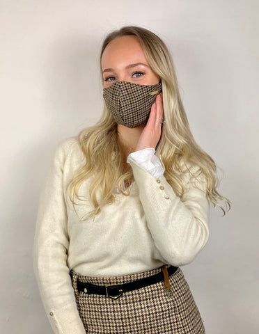 Tweed Face Mask - Waddington