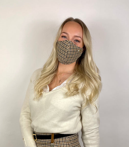 Tweed Face Mask - Sawley