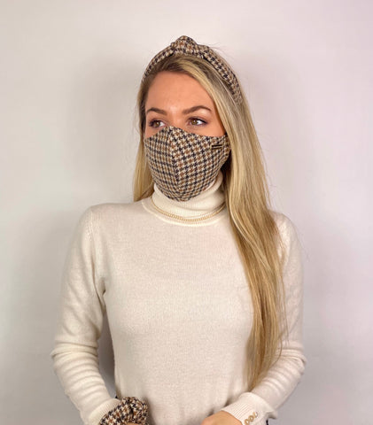 Tweed Face Mask - Sawley