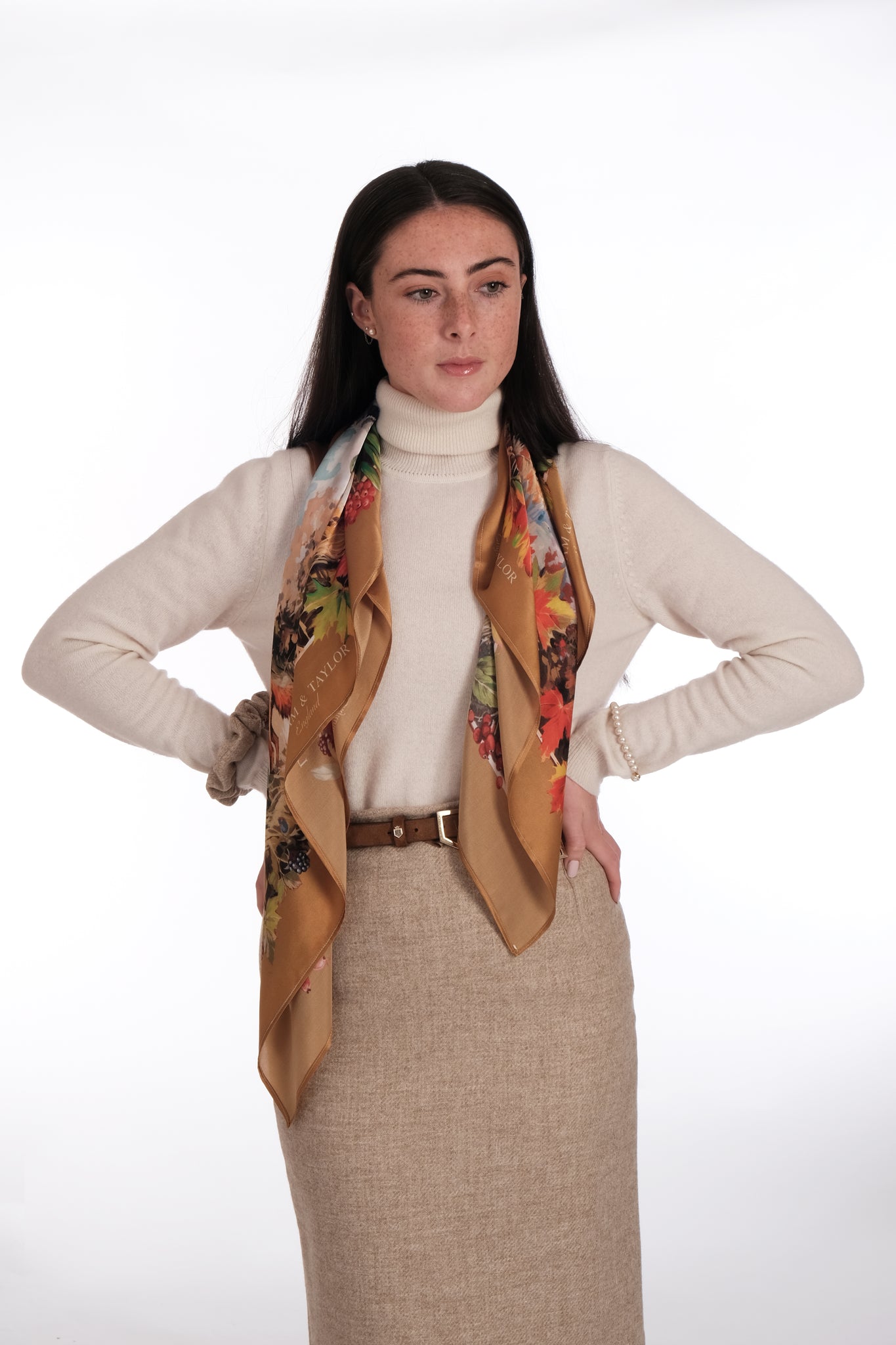 Classic Tweed Skirt - Ingleton