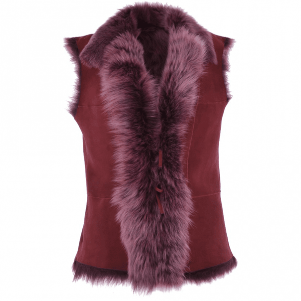 The Toscana Gilet - Berry