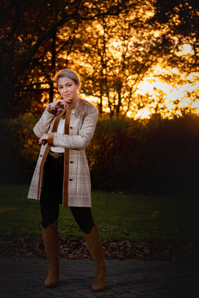 3/4 Coat - Evelyn Whitewell