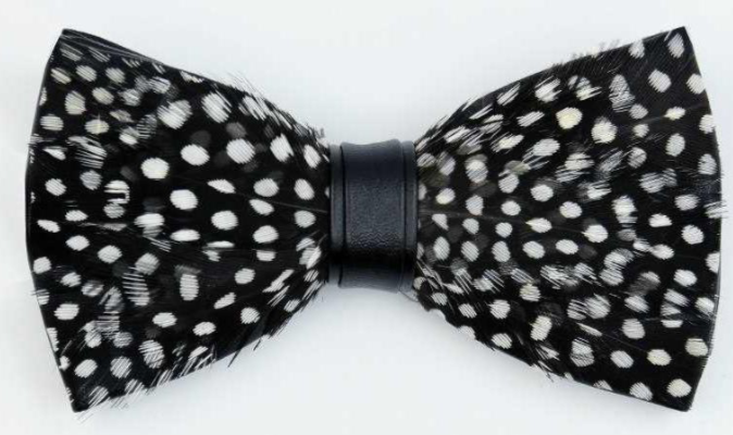 Guinea Fowl Bow Tie