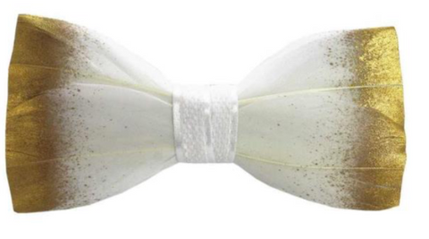 Golden Swan Bow Tie