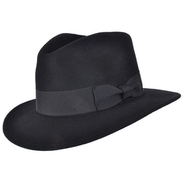 Fedora Ribbon Band Black