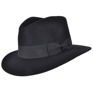 Fedora Ribbon Band Black