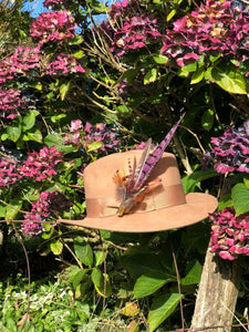 Fedora Ribbon Band Camel & Camel Ribbon