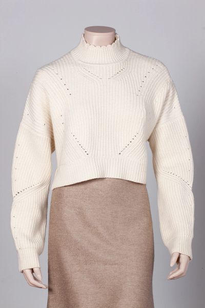 Crossmoor Cropped Knit