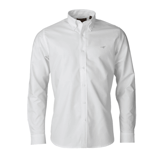 Laksen Oxford Harvard Shirt - White