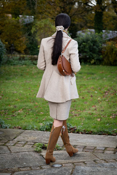 Tweed Mini Skirt - Ingleton