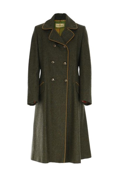 Military surplus wool trench coat hotsell