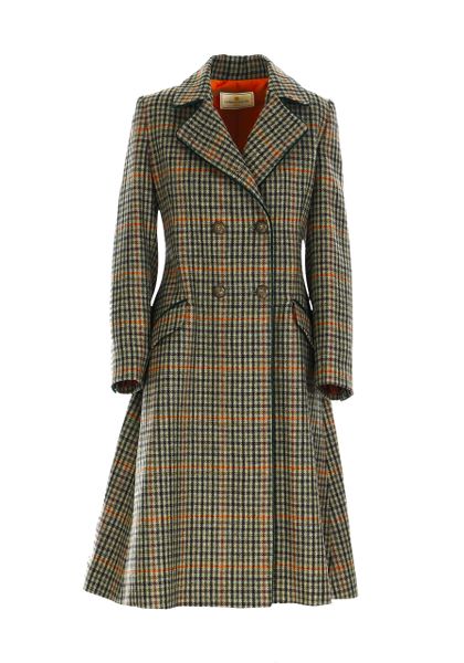 The Coat - Country Check Green