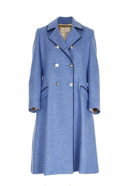 The Coat - hand made in England - Powder Blue