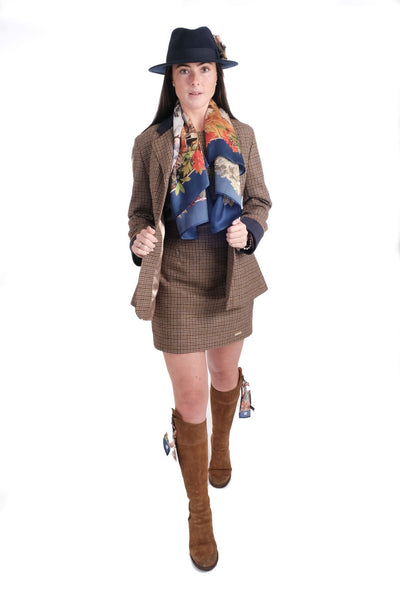 Tweed Mini Dress - Waddington