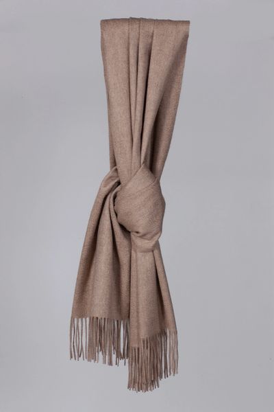 Wilpshire Scarf - Organic Brown